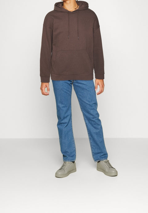 Jack & Jones Men's Brown Long Sleeves Hoodies | Jack & Jones In Lebanon