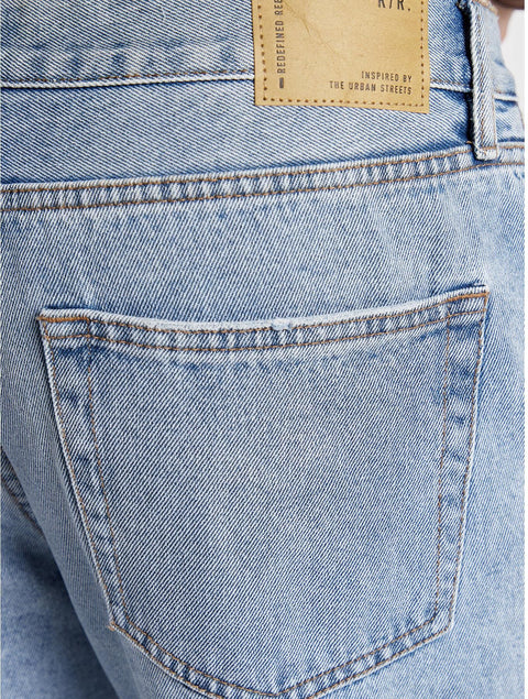 Redefined Rebel Men's Faded Blue Regular Fit Rome Jeans | Redefined Rebel In Lebanon