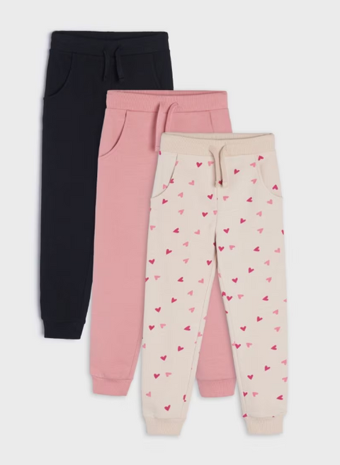 Sinsay Girl's Multi-Color 3 pack Jogger Sweatpants | Sinsay In Lebanon