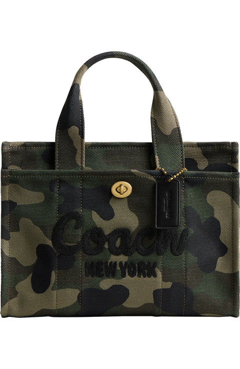 Coach Women's Multicolor Camo Printed Canvas Medium Cargo Hand Bag | Coach In Lebanon