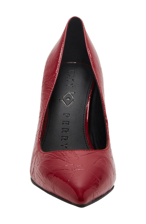 Katy Perry Women's Crimson Red Revival Pointed Toe Pumps | Katy Perry In Lebanon