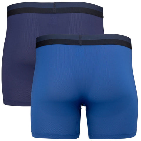 Saxx Men's Blue & Navy 2-Pack Sport Mesh Boxer | Saxx In Lebanon