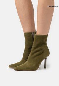 Steve Madden Women's Khaki Lyanna Heeled Boots |Steve Madden in Lebanon