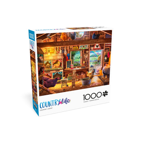 Buffalo Games 1000-Piece Country Life Country Ladies Jigsaw Puzzle | Buffalo Games In Lebanon