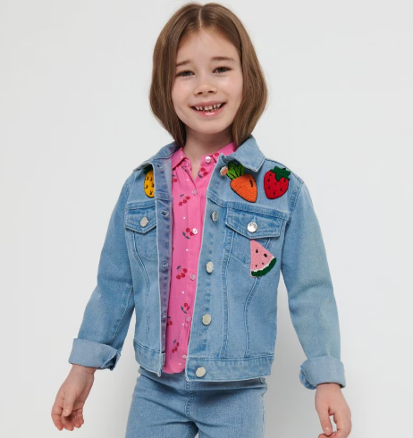 Sinsay Girl's Blue Denim Jacket | Sinsay In Lebanon