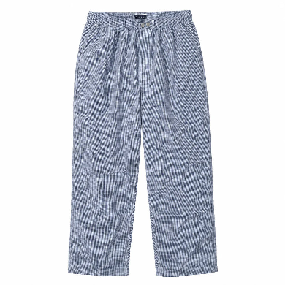 Club Room Men's Blue & White Checked Pajama Bottom