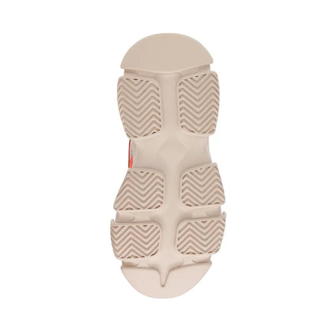 Steve Madden Women's Beige & Orange Possession-E Sneakers | Steve Madden In Lebanon