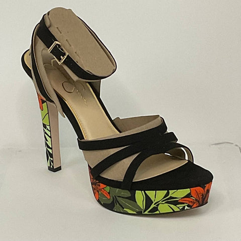 Jessica Simpson Women's Multicolor Heels ACS235(shoes60)(shr)