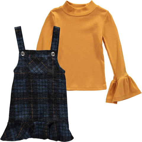Bonnie Jean Girl's Multicolor Top Jumper Dress Set |Bonnie Jean In Lebanon