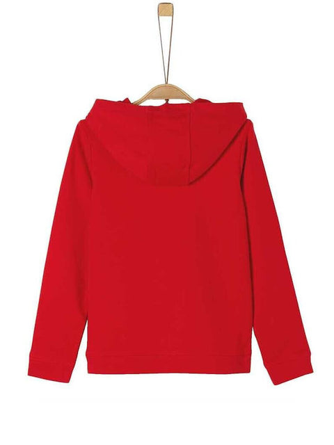 S.Oliver Girl's Red Long-Sleeve Hoodie | S.Oliver in Lebanon
