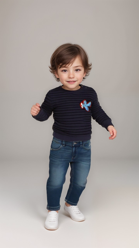 S.Oliver Baby Boy Navy Blue Blouse  | S.Oliver In Lebanon