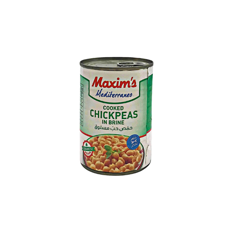 Maxim's Mediterraneo Cooked Chickpeas in Brine 400g
