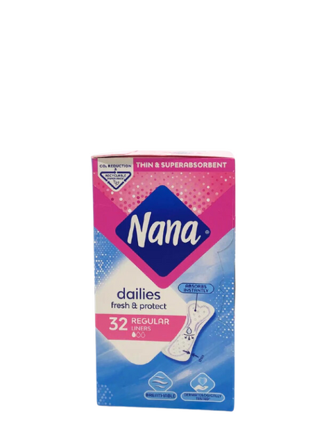 Nana Dailies Fresh & Protect Regular Liners 32pcs