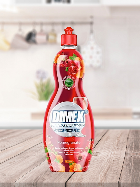 Dimex Dishwashing Liquid Pomegranate 700ml | Dimex In Lebanon