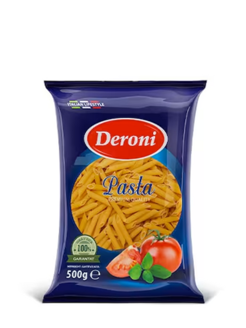 Deroni Pasta Penne Rigate 500g | Deroni In Lebanon