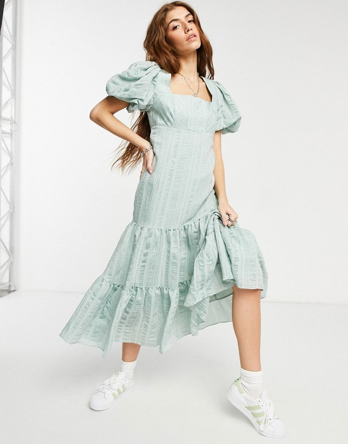 Forever Women's Mint Dress AMF1150