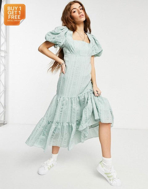 Forever Women's Mint Dress AMF1150