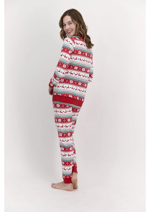 Pierre Cardin Women's Red Christmas Pajama Set | Pierre Cardin In Lebanon