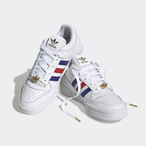 Adidas Women's White Forum Low CL W Sneakers |Adidas In Lebanon