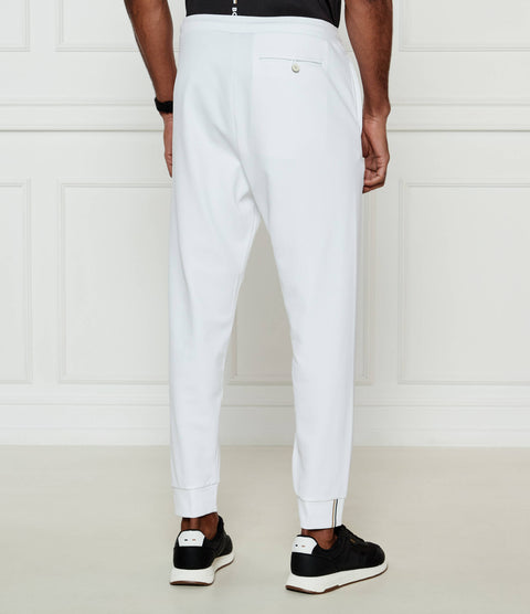 Boss Men's White Elastic Waist Pant | Boss In Lebanon
