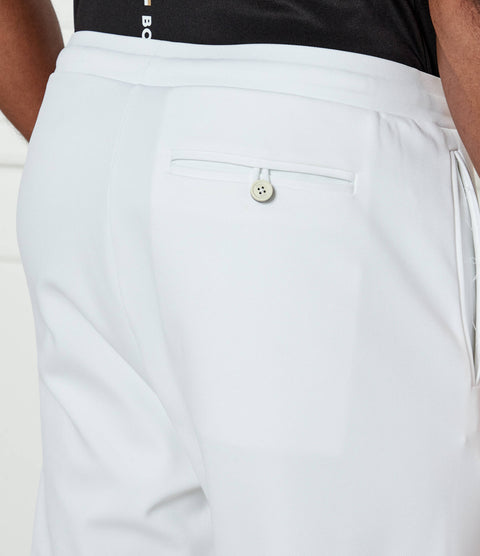 Boss Men's White Elastic Waist Pant | Boss In Lebanon
