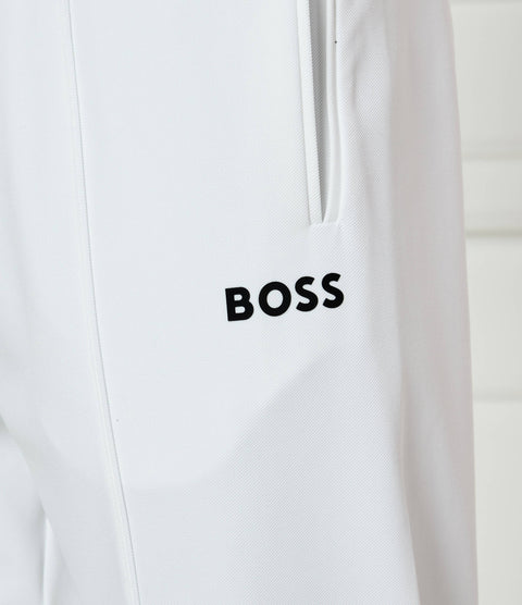 Boss Men's White Elastic Waist Pant | Boss In Lebanon