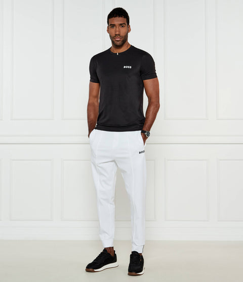 Boss Men's White Elastic Waist Pant | Boss In Lebanon
