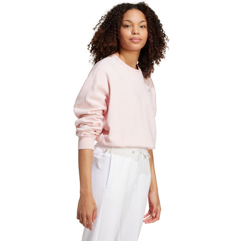 Adidas Women's Light Pink Sweatshirts | Adidas In Lebanon