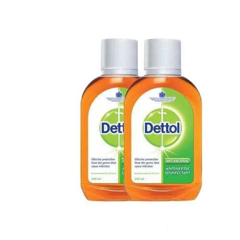Dettol Antibacterial Antiseptic Disinfestant 250ml x2 | Dettol In Lebanon