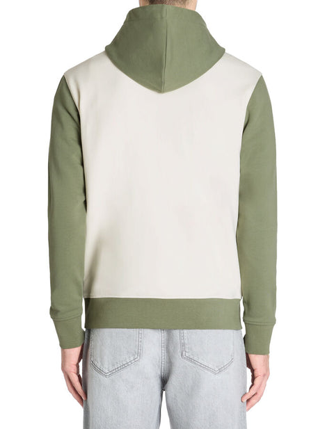 Celio Men's Beige & Sage Green Regular Fit Hoodie|Celio In Lebanon