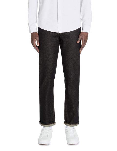 celio Men's Navy Straight Cotton Stretch Jeans|Celio In Lebanon