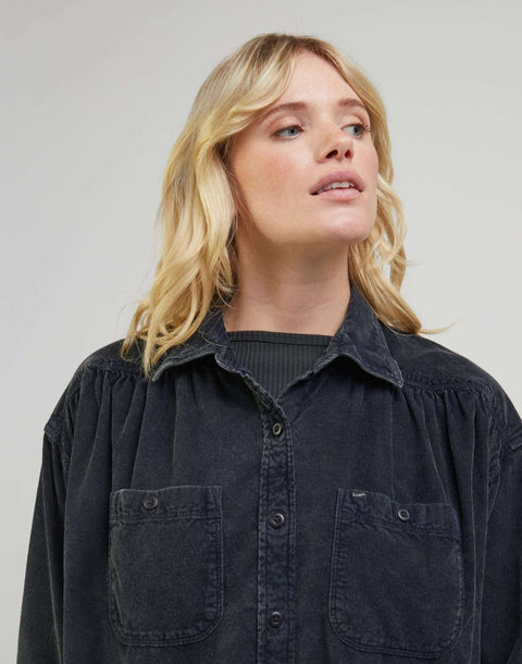 Lee Women's Black Charcoal Frontier Shirt |Lee In Lebanon