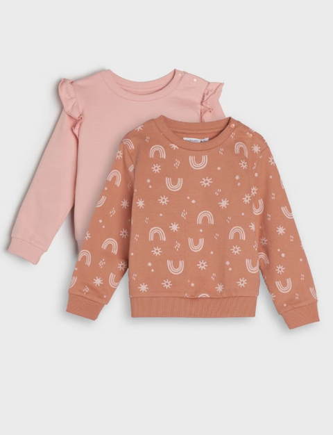 Sinsay Baby Girl's 2 Packs of Multicolor Blouses | Sinsay In Lebanon