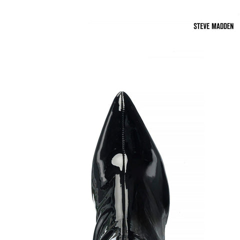Steve Madden Women's Black Patent Lovable Knee Heeled Boots |Steve Madden in Lebanon