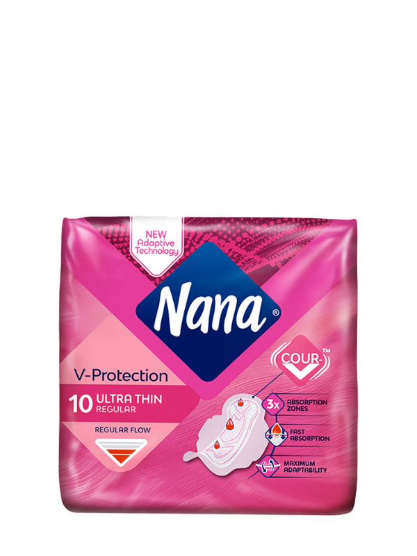 Nana V- Protection Ultra Thin Regular 10 Pads