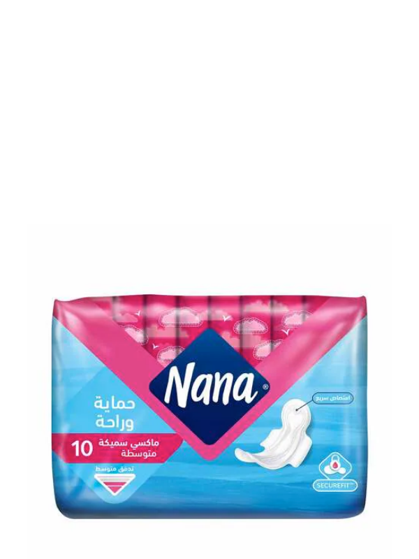 Nana Protection & Comfort Maxi سميكة العادية 10s