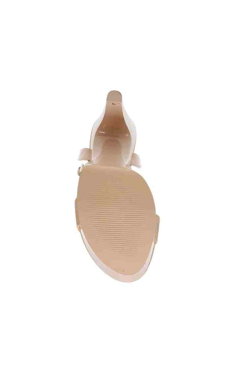 Steve Madden Women's Beige Synthetic Julien Heeled Sandal |Steve Madden In Lebanon