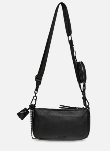Steve Madden Black Leather Set Across Body Bag |Steve Madden in Lebanon