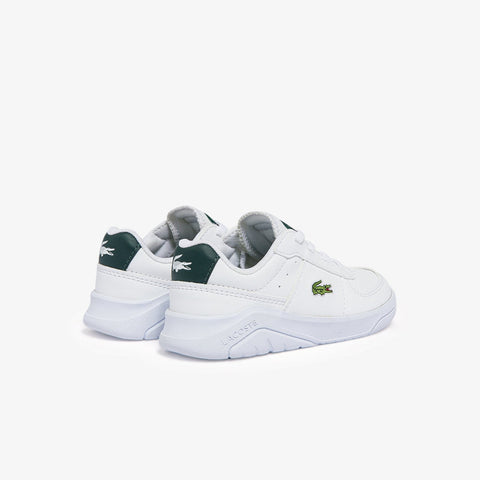 Lacoste Baby Boy's White Game Advanced Leather Sneakers|Lacoste In Lebanon
