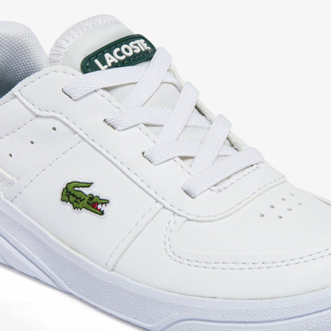 Lacoste Baby Boy's White Game Advanced Leather Sneakers|Lacoste In Lebanon