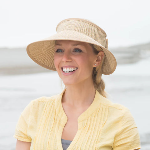 Sunday Afternoons Women's Cream Garden Visor Hat | Sunday Afternoons In Lebanon