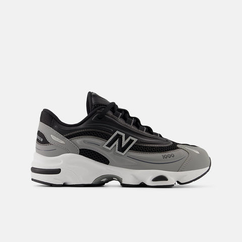 New Balance Women's Gray With Black 1000 Lace Up Sneakers | New Balance In Lebanon