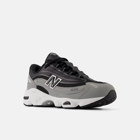 New Balance Women's Gray With Black 1000 Lace Up Sneakers | New Balance In Lebanon