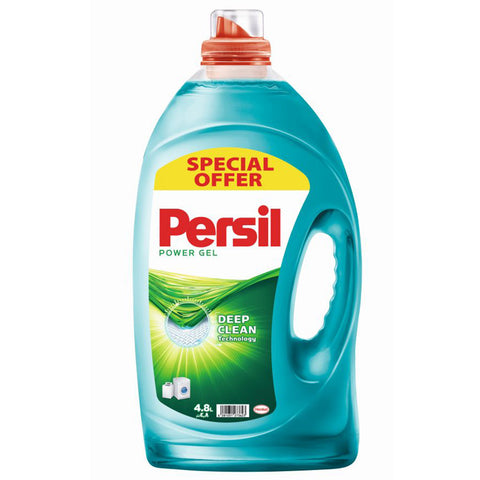 Persil Power Gel Liquid Laundry Detergent With Deep Clean 4.8 L