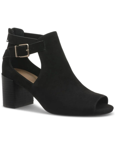 Giani Bernini Women's Black Suede Kelsie Open-Toe  Shooties | Giani Bernini in Lebanon