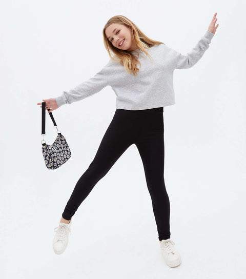 Sinsay Girl's Black Legging ANFK159.1