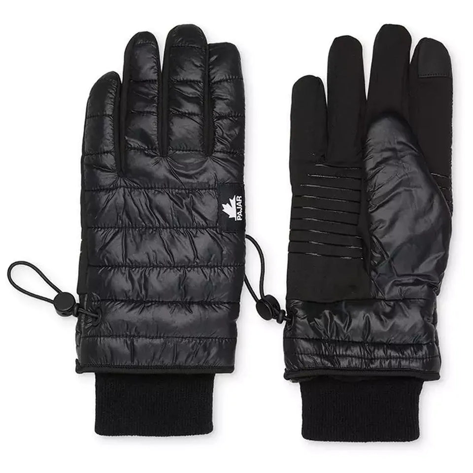Pajar Men's Black McKay Knit Gloves