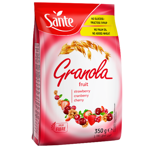 Sante Granola With Fruits 350g