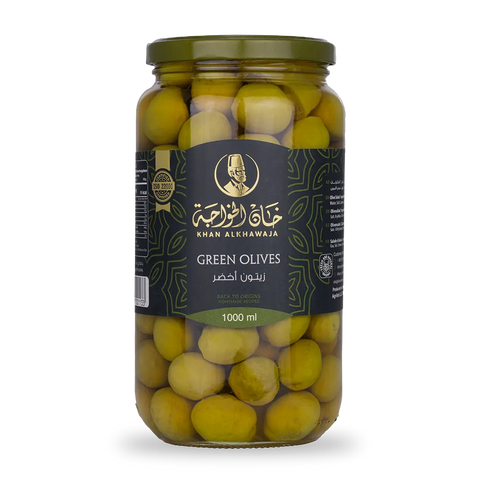 Khan Alkhawaja Jalapenos Stuffed Olives 1000ml | Khan Alkhawaja In Lebanon