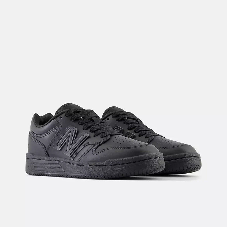 New Balance Women's Black B480 Lace Sneakers